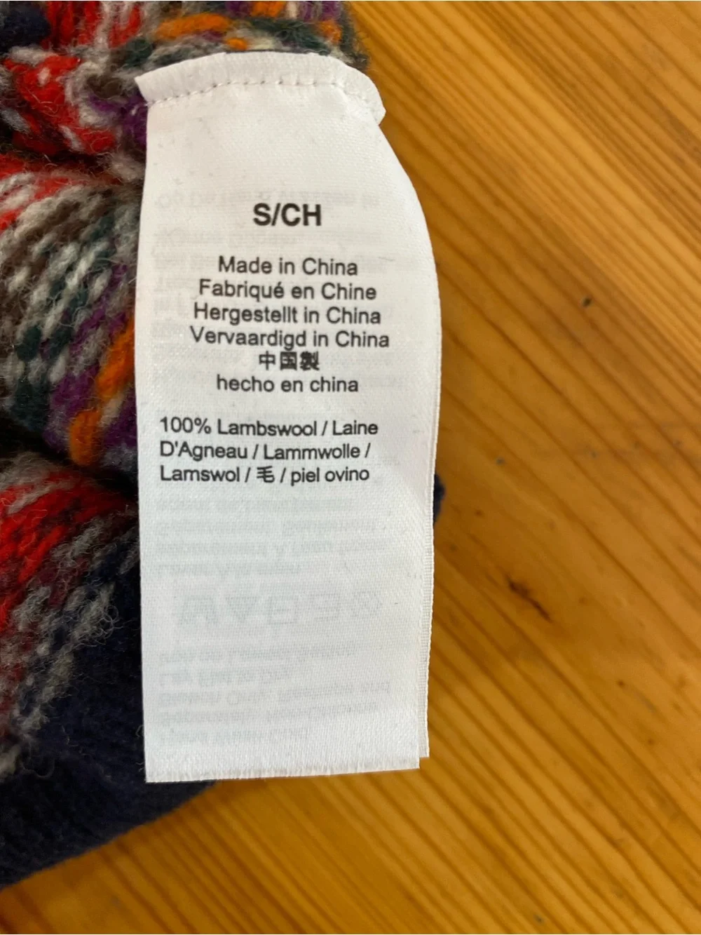 J. Crew Fair Isle Lambswool Crewneck Sweater Size Small